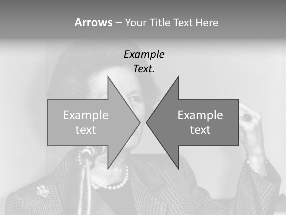 London - July 1: Hon. Margaret Thatcher, British Prime Minister, Speaks On July 1, 1991 In London. She Was Prime Minister From 1979-1990. PowerPoint Template