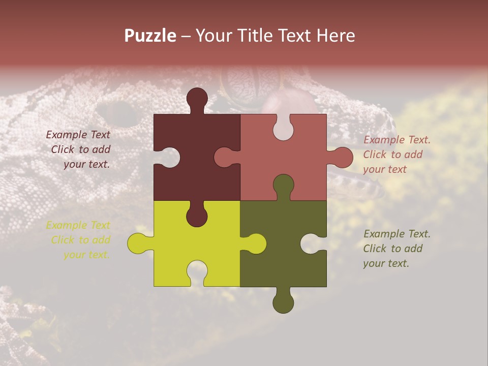 Gargoyle Gecko PowerPoint Template