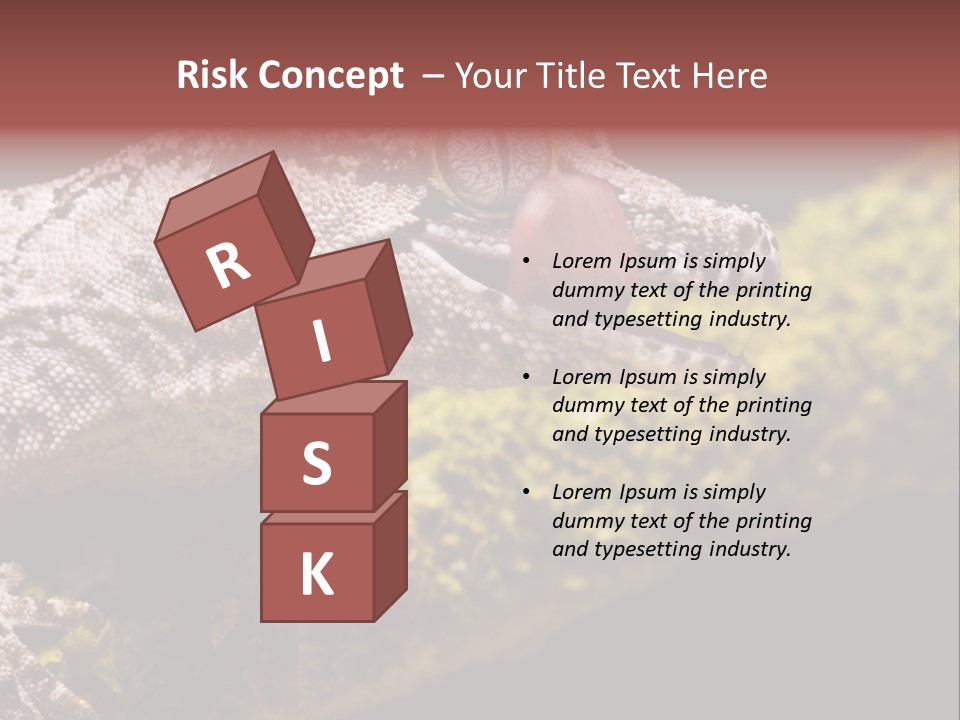 Gargoyle Gecko PowerPoint Template