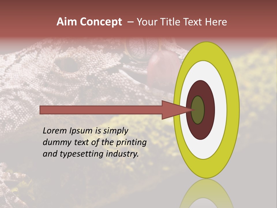 Gargoyle Gecko PowerPoint Template