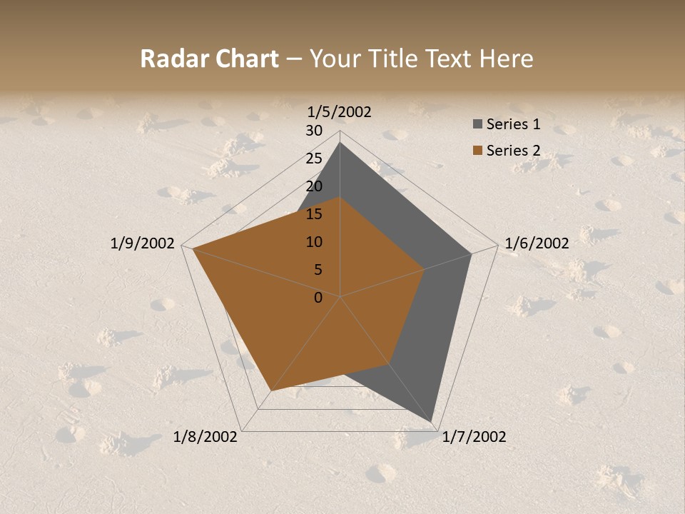 Low Tide. Lugworm (Arenicola Marina) Casts On A Beach PowerPoint Template