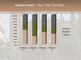 The Giralda Tower And Cathedral Of Seville, Spain PowerPoint Template