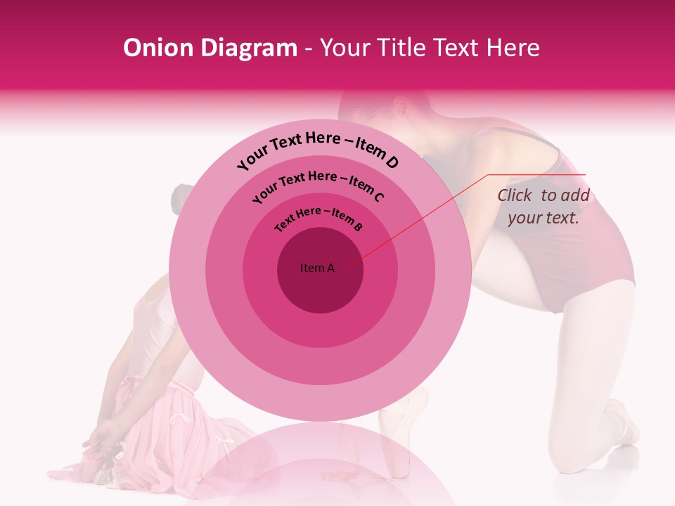 Young Female Ballet Dancer Showing A Young Dancer How To Tie A Ballet Pointe Shoe Against A White Background. Not Isolated PowerPoint Template