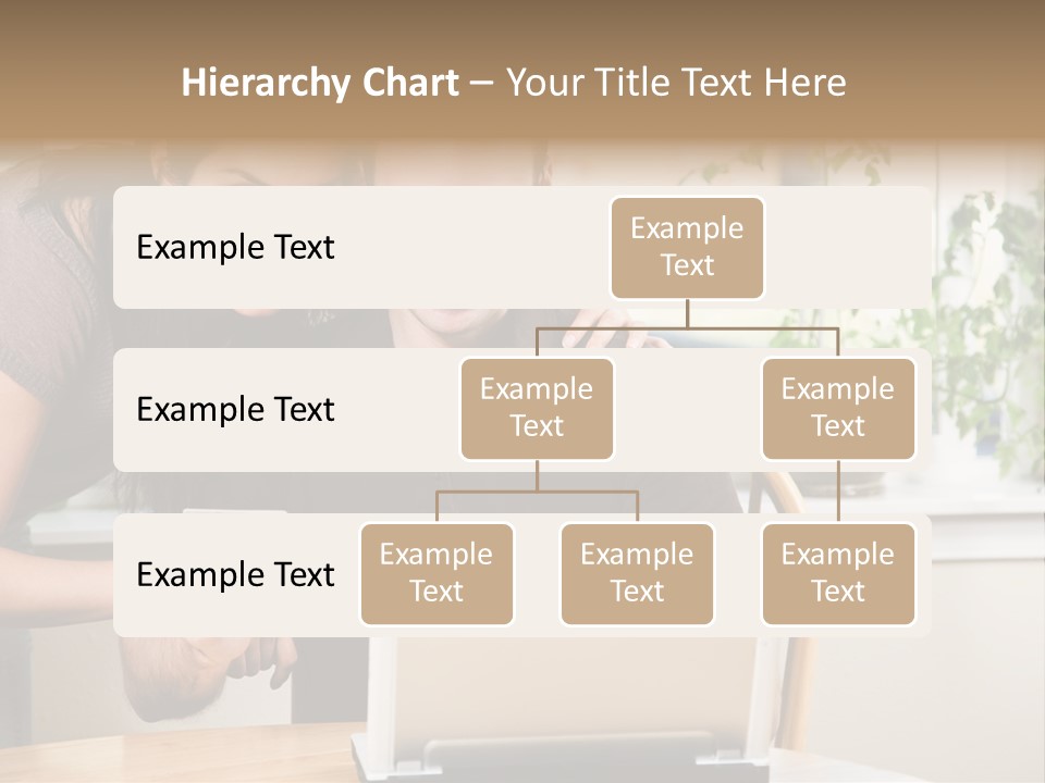A Happy Couple Holding A Credit Card Shopping Online PowerPoint Template