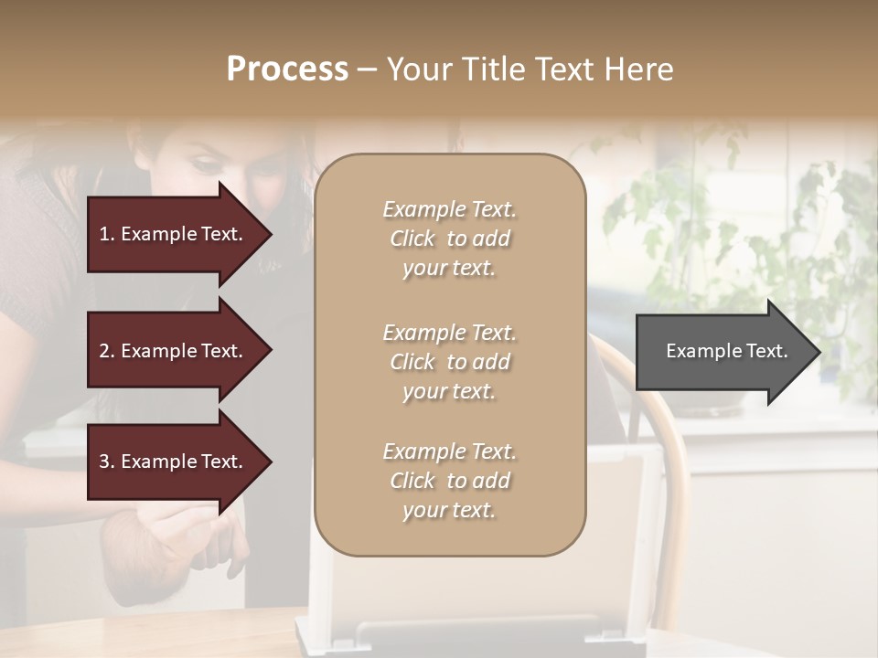 A Happy Couple Holding A Credit Card Shopping Online PowerPoint Template