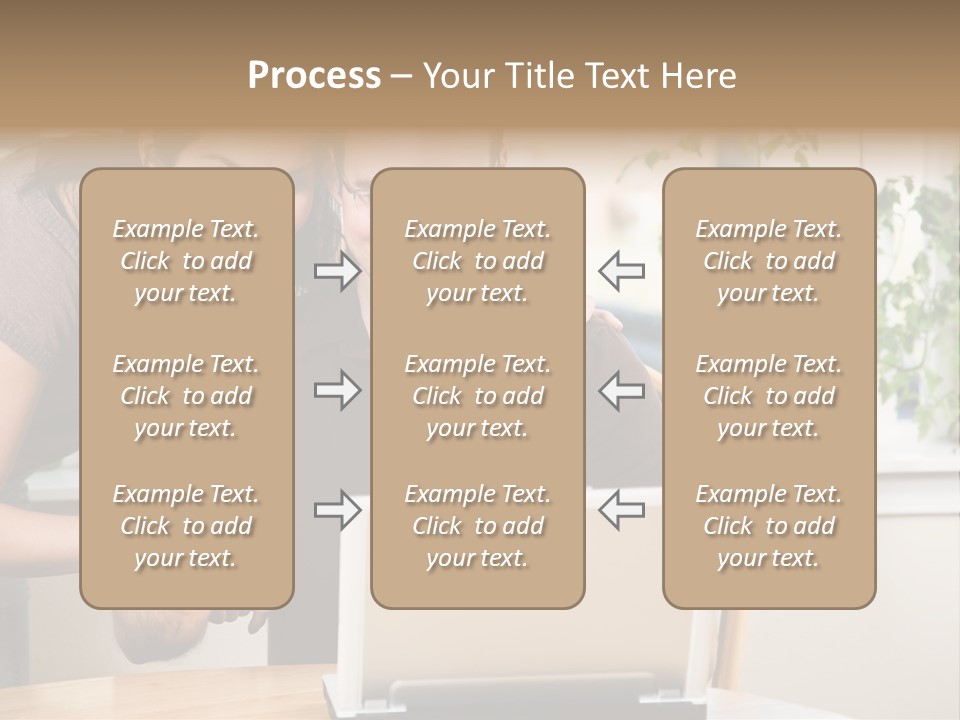 A Happy Couple Holding A Credit Card Shopping Online PowerPoint Template
