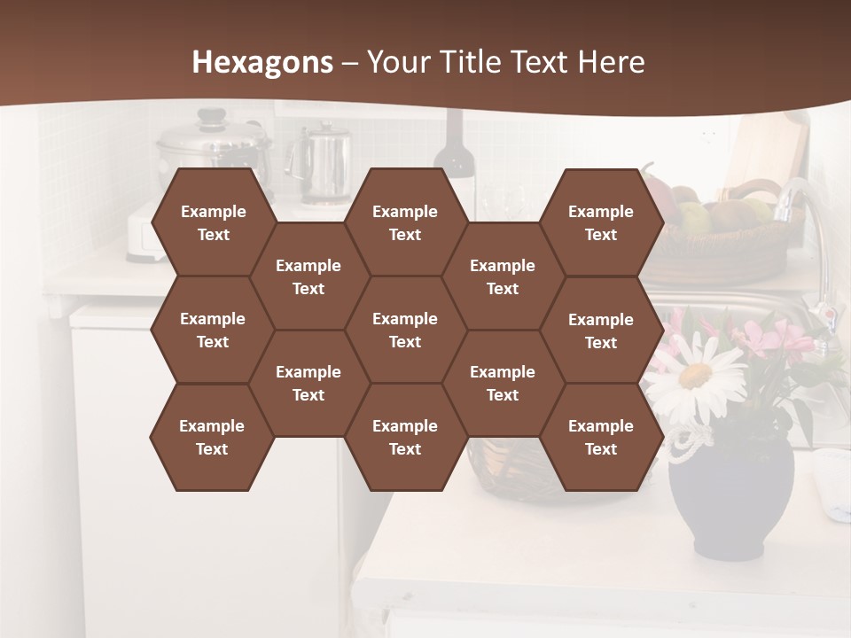 Kitchen In Maisonette Apartment In The Greek Islands Santorini Town Of Oia Cave House PowerPoint Template