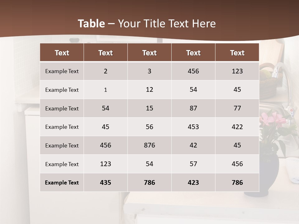 Kitchen In Maisonette Apartment In The Greek Islands Santorini Town Of Oia Cave House PowerPoint Template