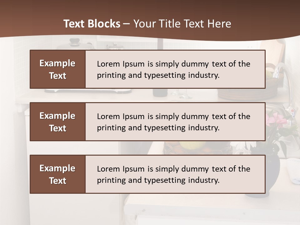 Kitchen In Maisonette Apartment In The Greek Islands Santorini Town Of Oia Cave House PowerPoint Template