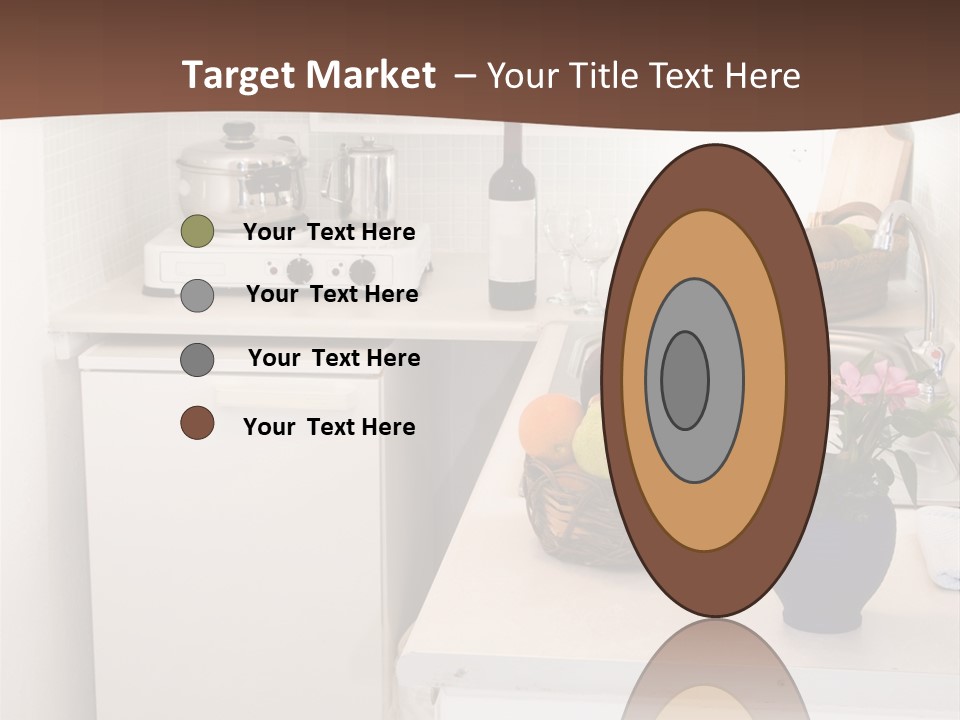 Kitchen In Maisonette Apartment In The Greek Islands Santorini Town Of Oia Cave House PowerPoint Template