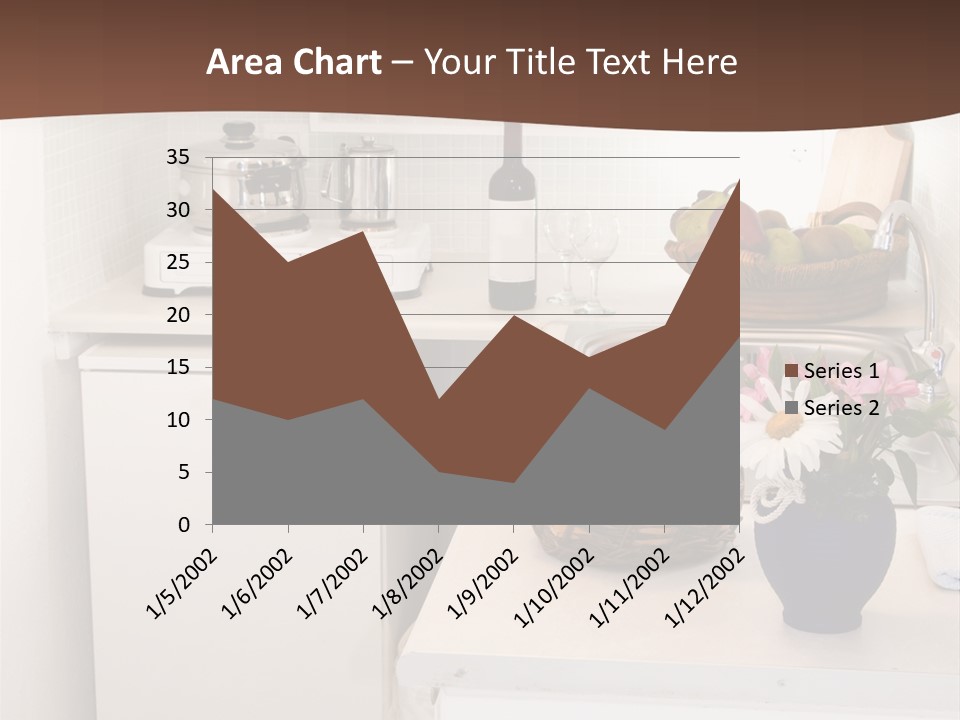 Kitchen In Maisonette Apartment In The Greek Islands Santorini Town Of Oia Cave House PowerPoint Template