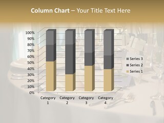 Elegant Table Setting For Wedding PowerPoint Template