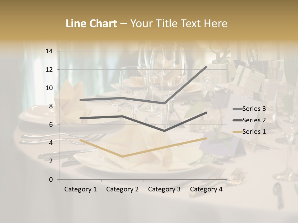 Elegant Table Setting For Wedding PowerPoint Template