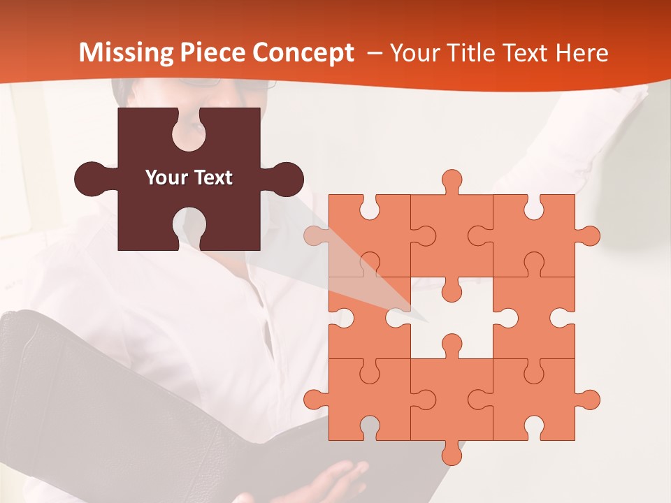 Young Beautiful School Teacher Write On Blackboard PowerPoint Template