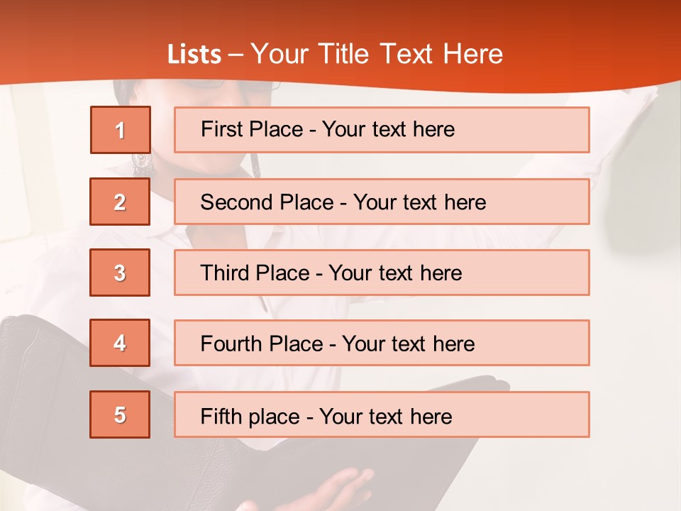 Young Beautiful School Teacher Write On Blackboard PowerPoint Template