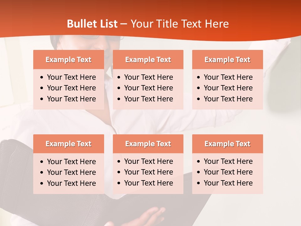 Young Beautiful School Teacher Write On Blackboard PowerPoint Template