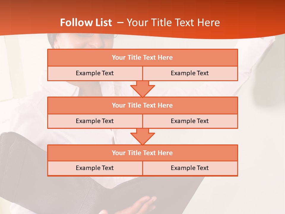 Young Beautiful School Teacher Write On Blackboard PowerPoint Template