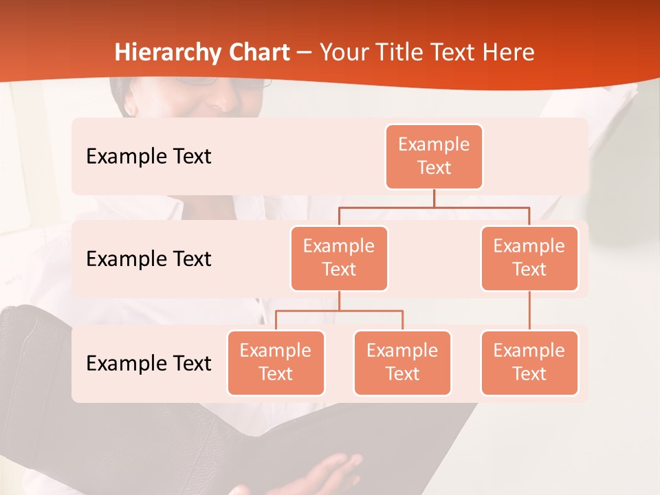 Young Beautiful School Teacher Write On Blackboard PowerPoint Template