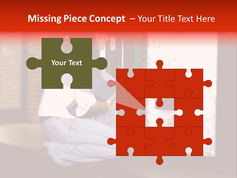 Woman Getting Soda From Vend Machine PowerPoint Template