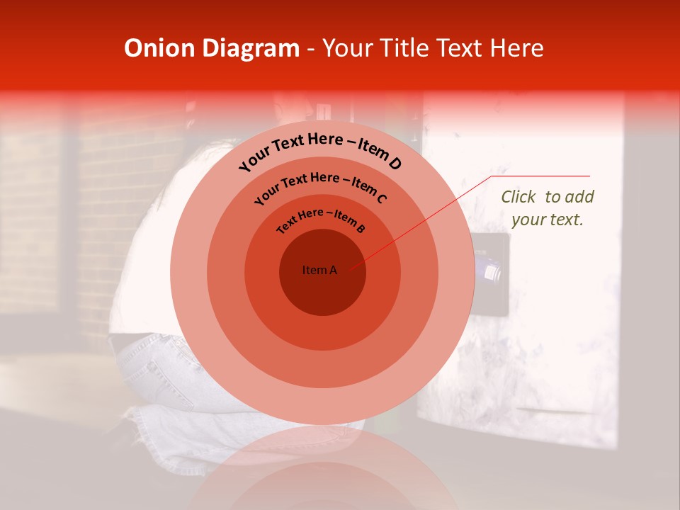 Woman Getting Soda From Vend Machine PowerPoint Template