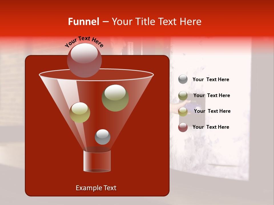 Woman Getting Soda From Vend Machine PowerPoint Template