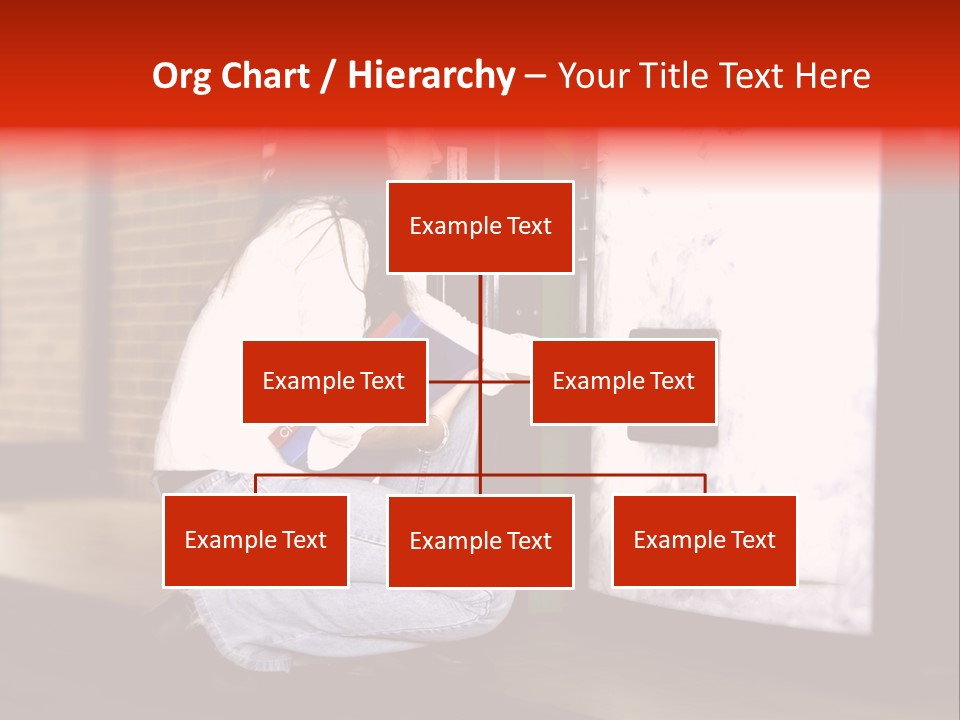 Woman Getting Soda From Vend Machine PowerPoint Template