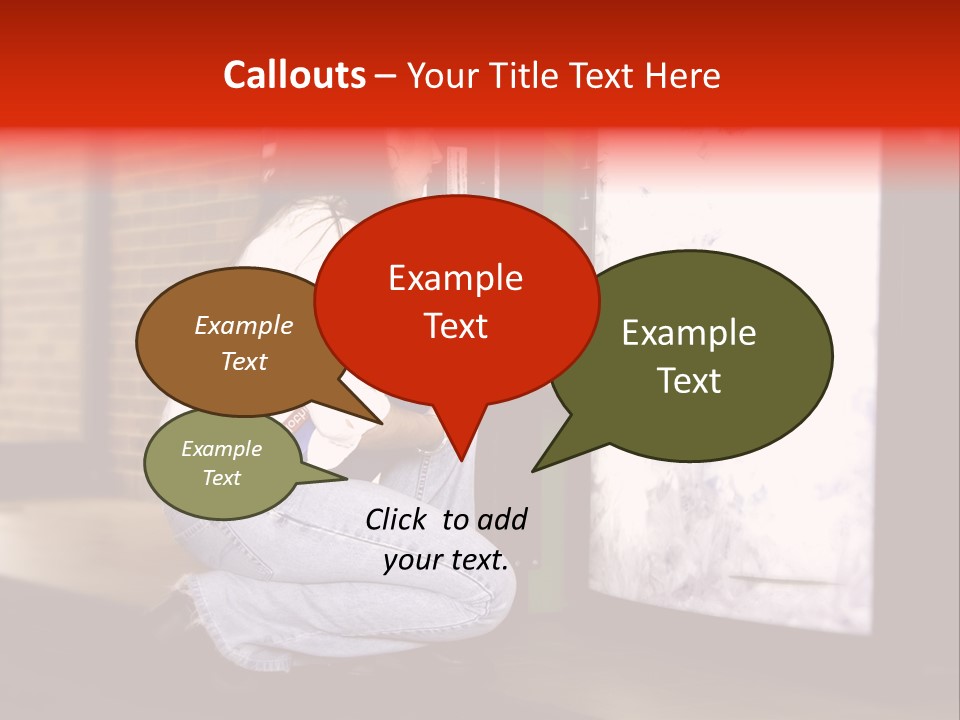 Woman Getting Soda From Vend Machine PowerPoint Template