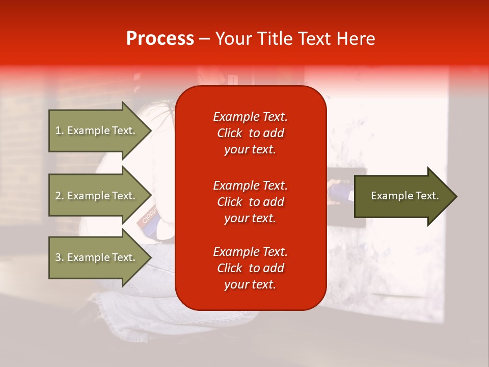 Woman Getting Soda From Vend Machine PowerPoint Template