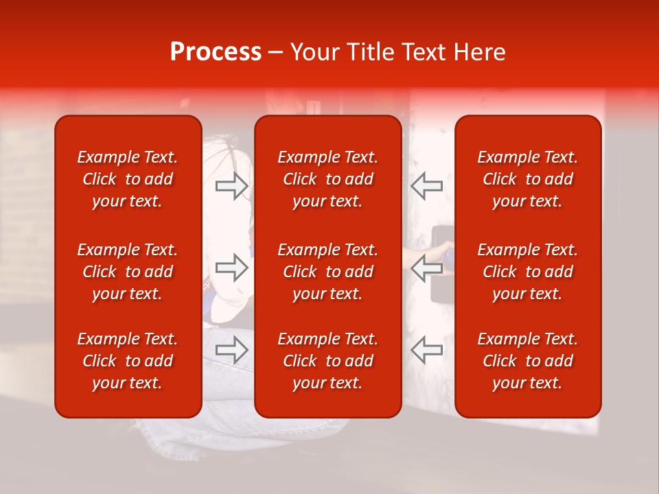Woman Getting Soda From Vend Machine PowerPoint Template