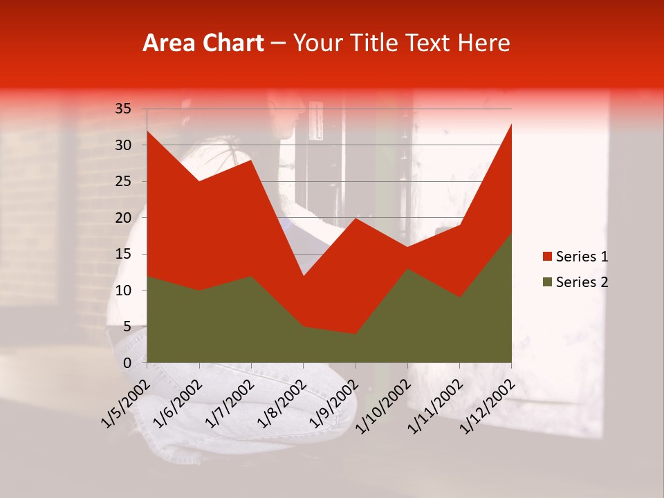 Woman Getting Soda From Vend Machine PowerPoint Template