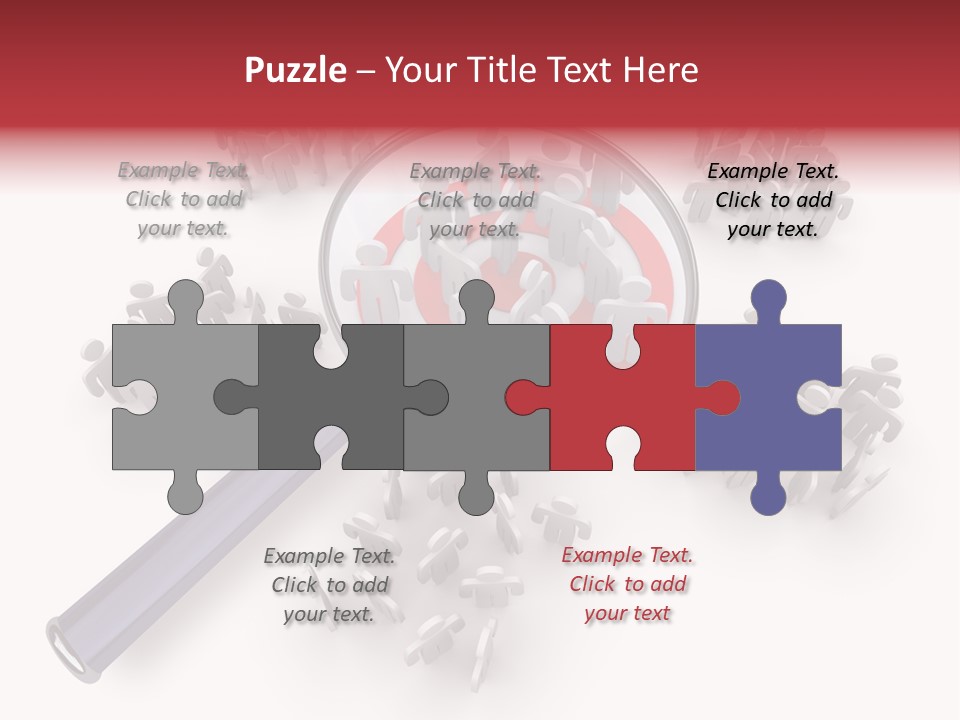 Portrait Of A Young Puppy Purebred Rottweiler In A Garden PowerPoint Template