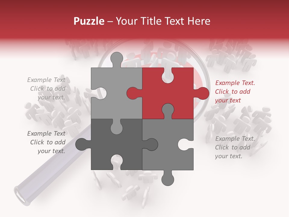 Portrait Of A Young Puppy Purebred Rottweiler In A Garden PowerPoint Template