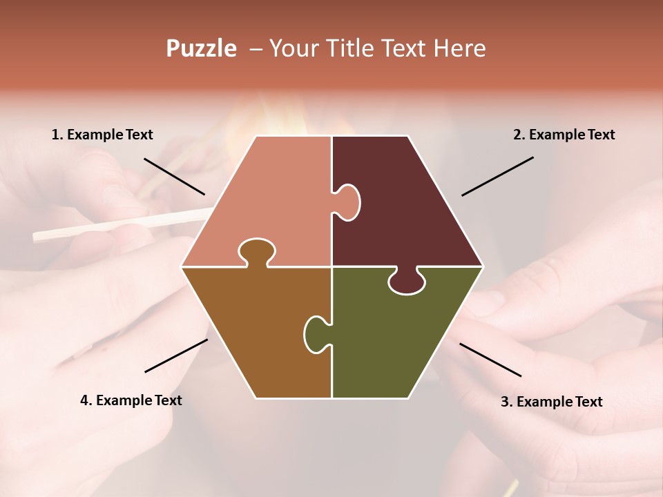 Three Naughty Boys Playing With Fire In The House PowerPoint Template