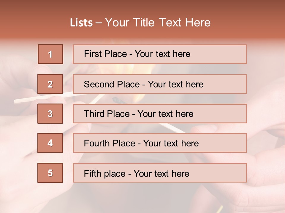 Three Naughty Boys Playing With Fire In The House PowerPoint Template