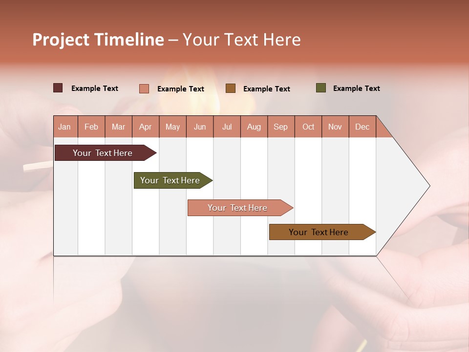 Three Naughty Boys Playing With Fire In The House PowerPoint Template