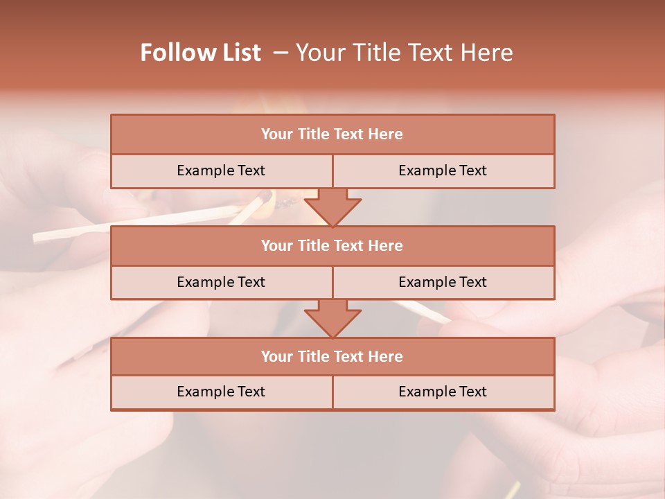 Three Naughty Boys Playing With Fire In The House PowerPoint Template