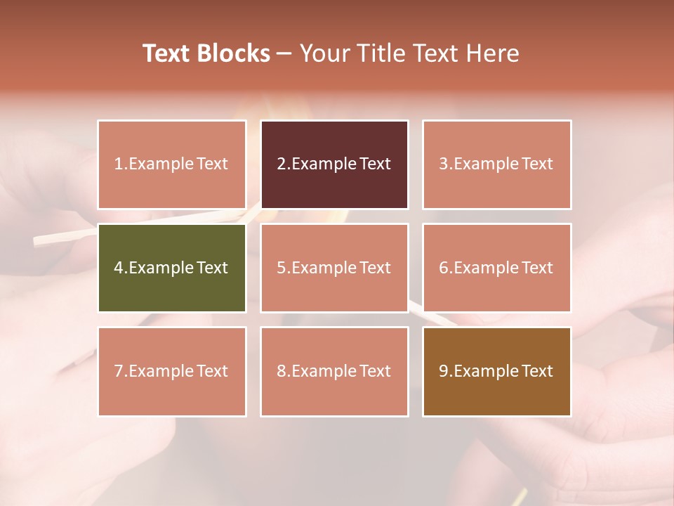 Three Naughty Boys Playing With Fire In The House PowerPoint Template