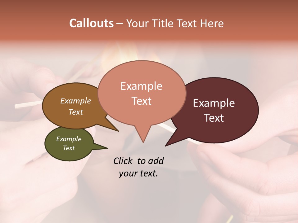 Three Naughty Boys Playing With Fire In The House PowerPoint Template