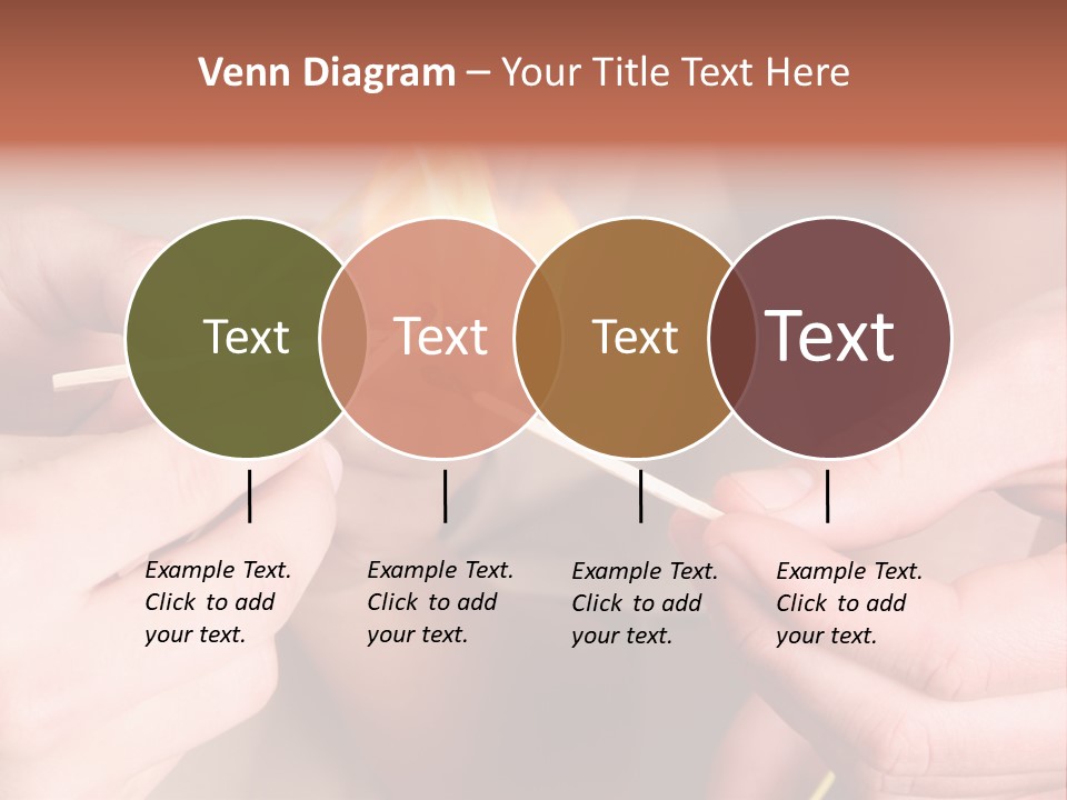 Three Naughty Boys Playing With Fire In The House PowerPoint Template