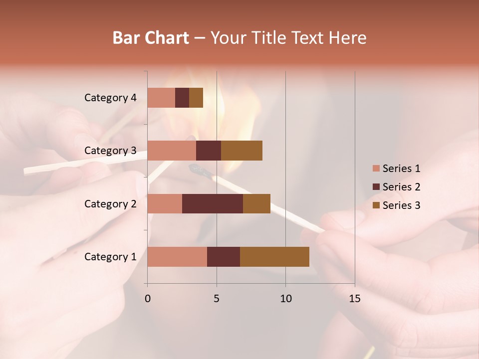 Three Naughty Boys Playing With Fire In The House PowerPoint Template