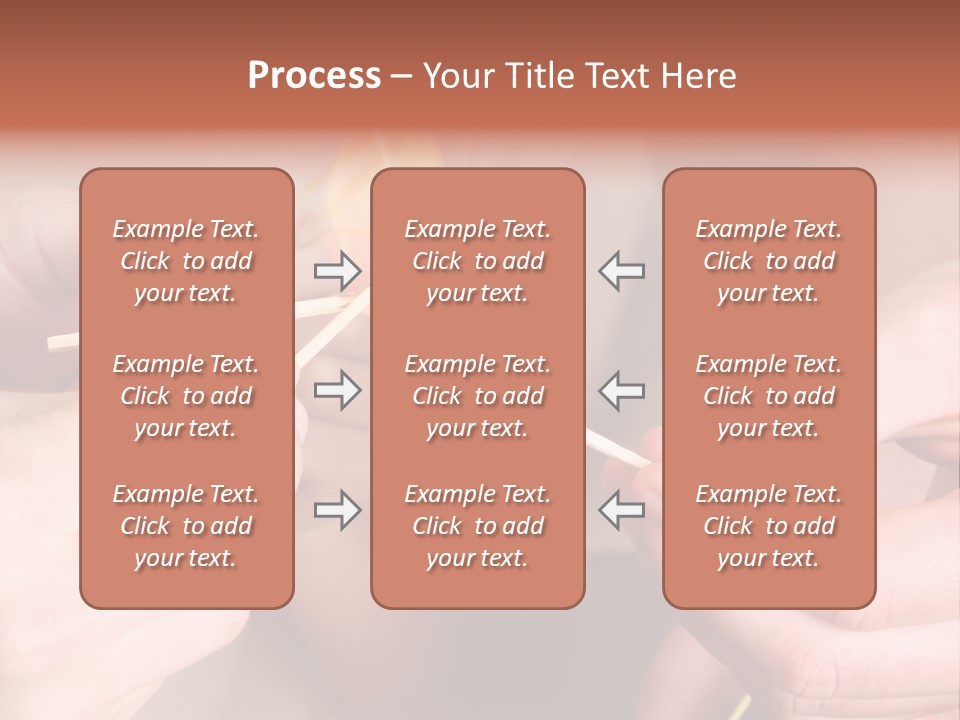Three Naughty Boys Playing With Fire In The House PowerPoint Template