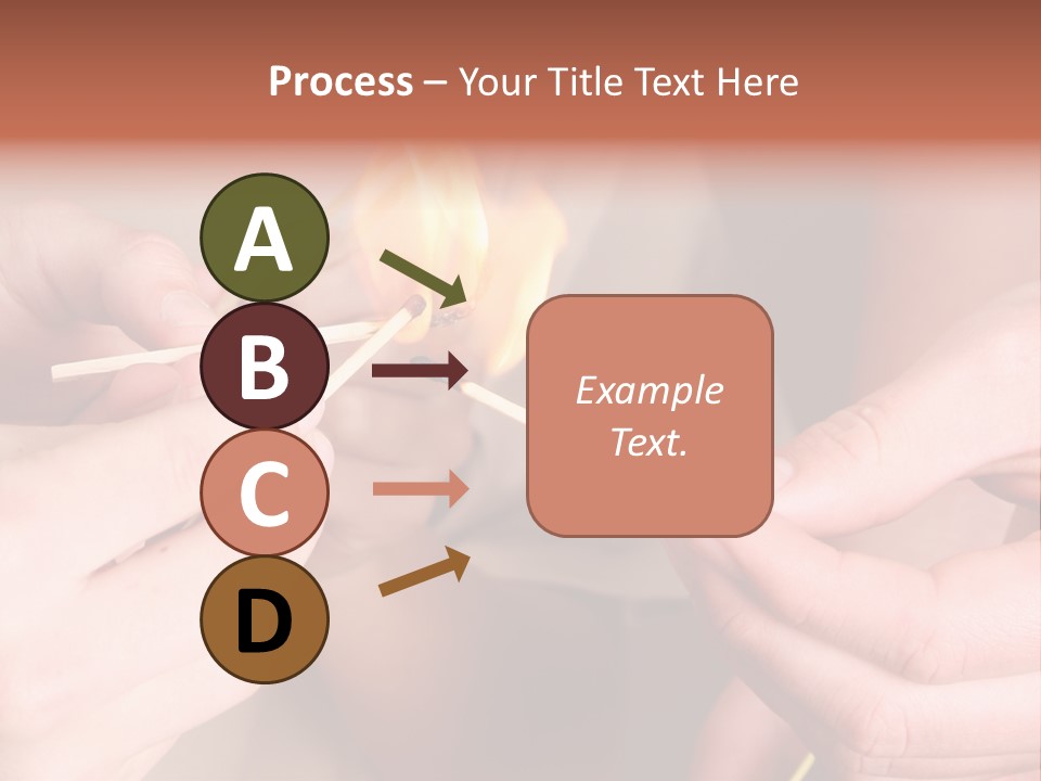 Three Naughty Boys Playing With Fire In The House PowerPoint Template