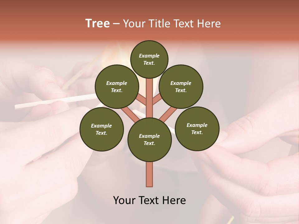 Three Naughty Boys Playing With Fire In The House PowerPoint Template