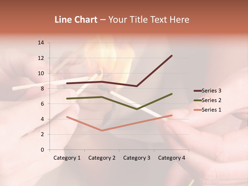 Three Naughty Boys Playing With Fire In The House PowerPoint Template