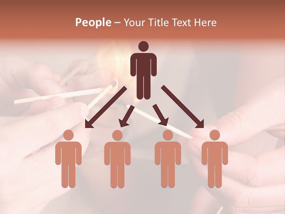 Three Naughty Boys Playing With Fire In The House PowerPoint Template