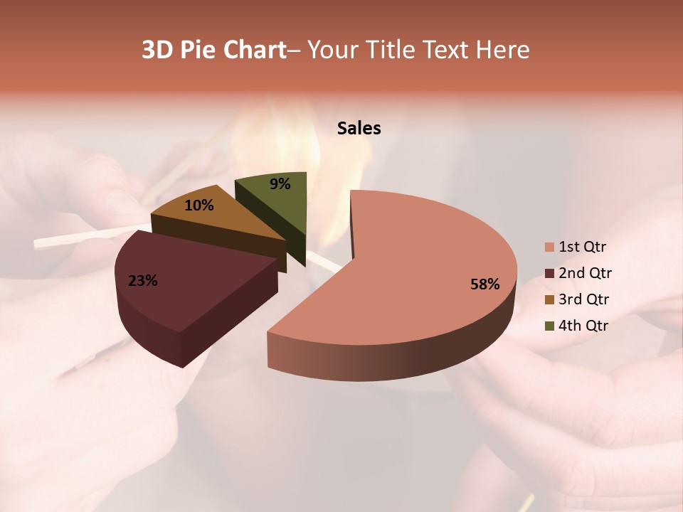 Three Naughty Boys Playing With Fire In The House PowerPoint Template