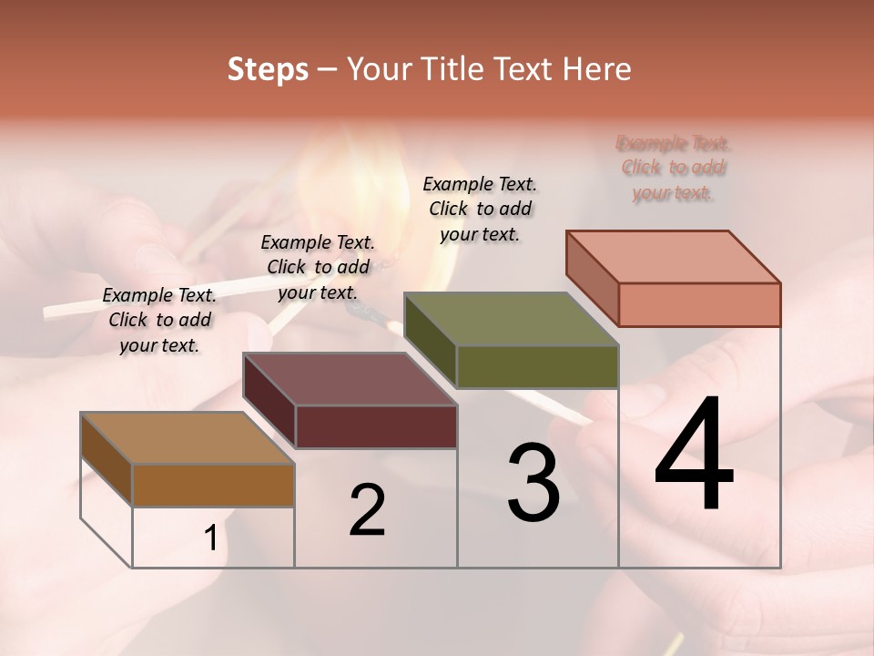 Three Naughty Boys Playing With Fire In The House PowerPoint Template