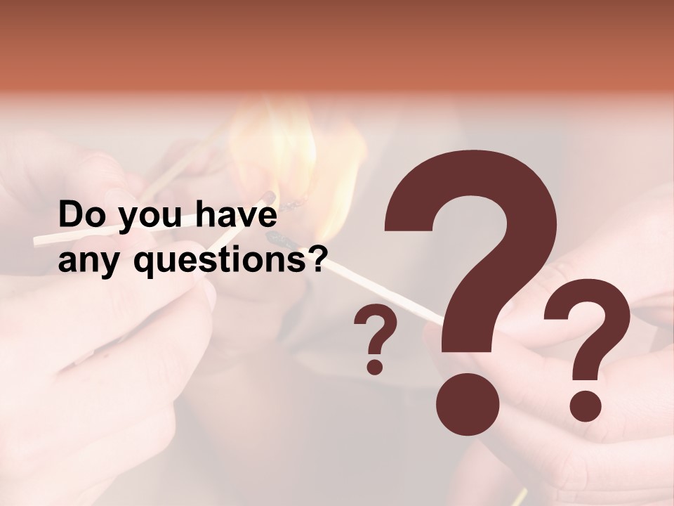 Three Naughty Boys Playing With Fire In The House PowerPoint Template