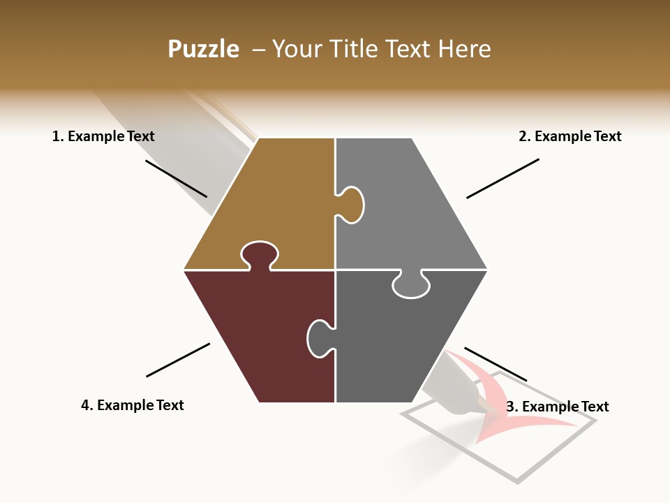 Pin With Check-Box PowerPoint Template