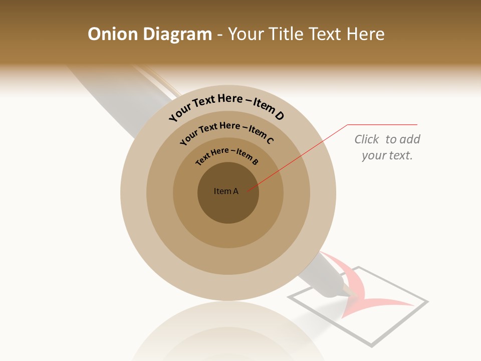Pin With Check-Box PowerPoint Template